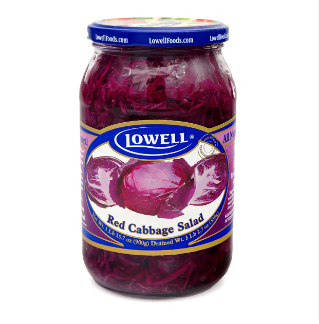 Lowell Red Cabbage Salad 900g