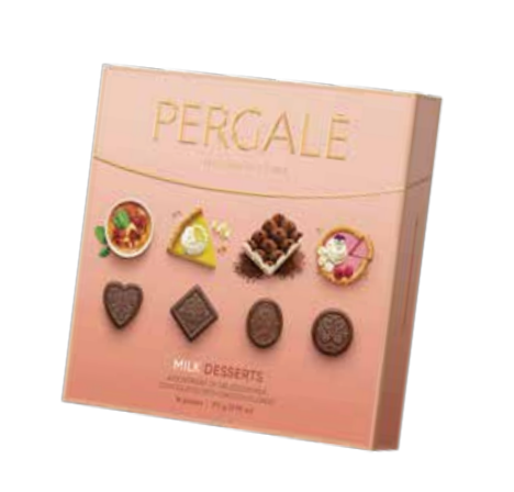 Pergale Assorted Sweets Desserts W Milk Chocolate 113g