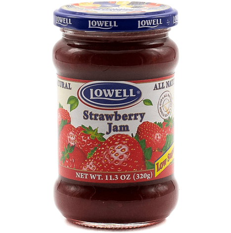 Lowell Jam Strawberry 320g