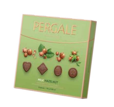 Pergale milk hazelnut Chocolate Assortment 110 g