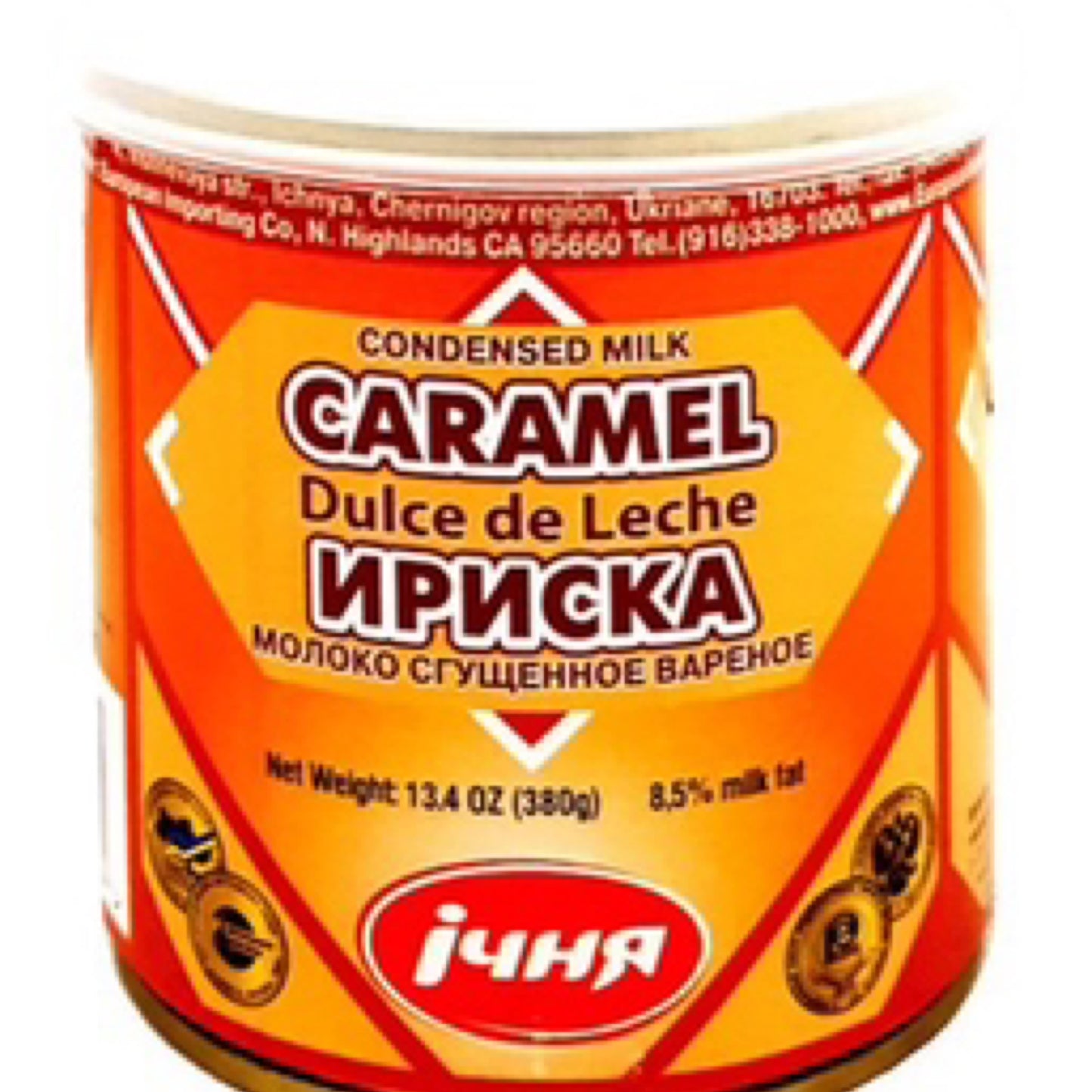 Ichnya Iriska Caramel Milk 380g