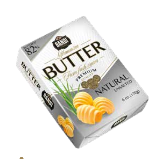 Bandi Natural Butter 82% 170g