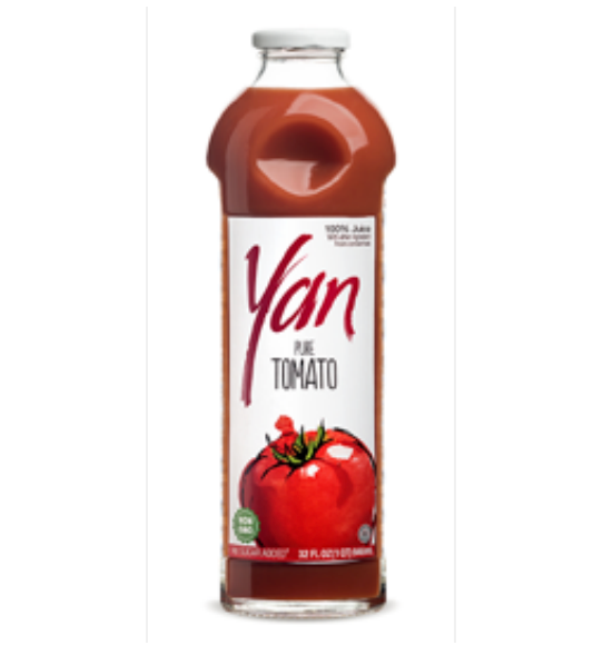 Yan Pure Tomato Juice 32 fl oz