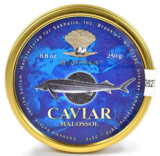 Black Pearl Caviar Malossol 250g