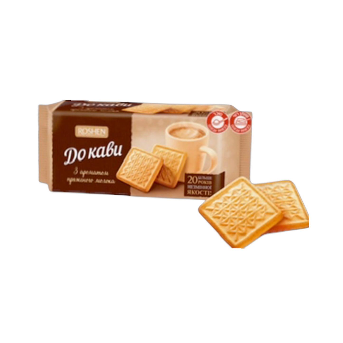 Roshen Cookie for Coffee Baked Milk 185g