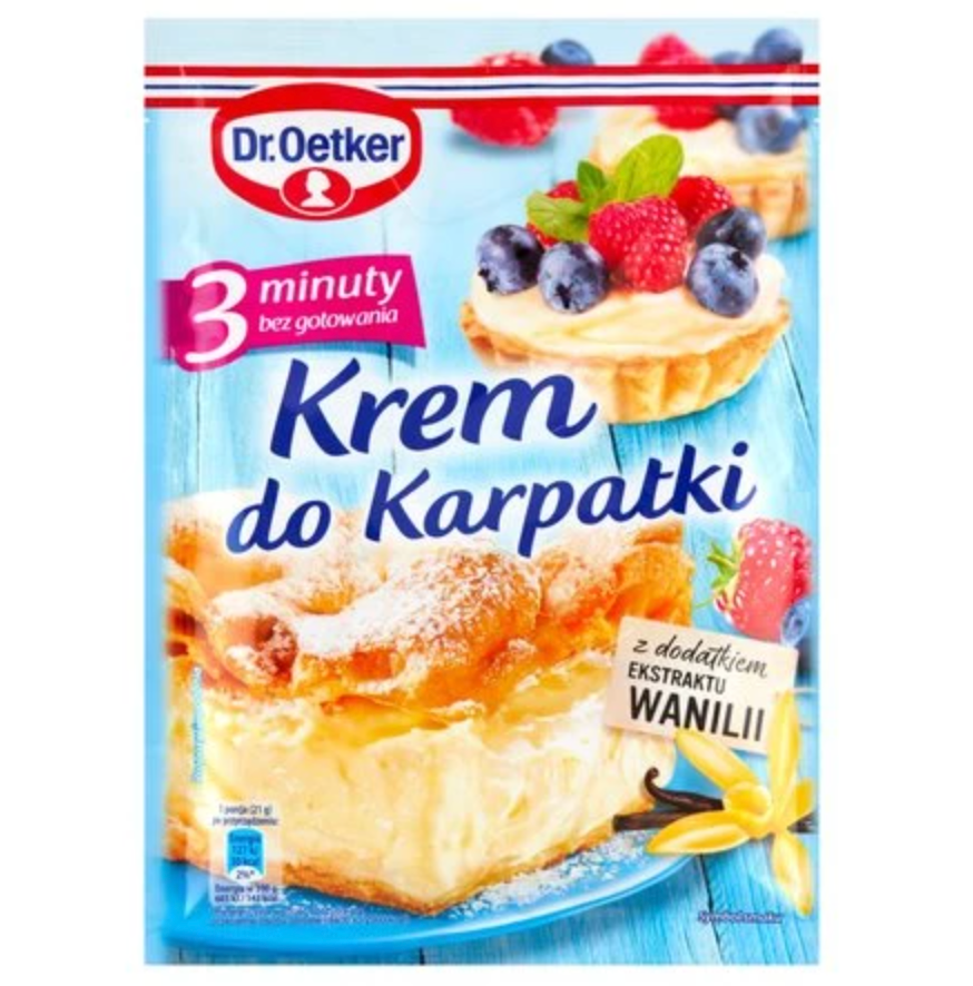 Dr.Oetker Krem Karpatka 115g