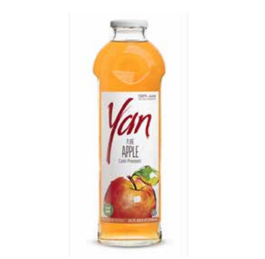 Yan Pure Apple Juice 32 fl oz