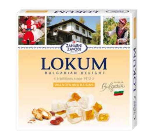 Lokum Walnuts and Raisins 170 g