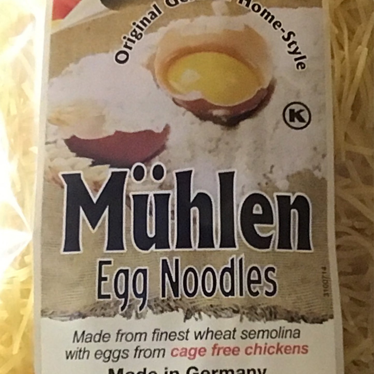 Muhlen Thin Soup Egg Noodles 500gr