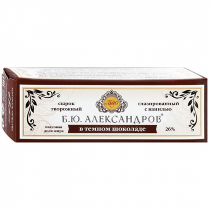 Aleksandrov Cheesecake Bar Vanilla Dark Chocolate 50g