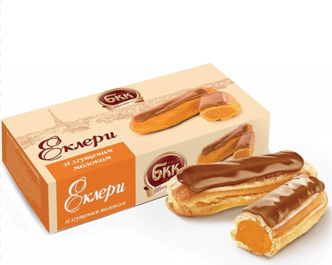 BKK Eclairs W/ Condensed Milk 360g