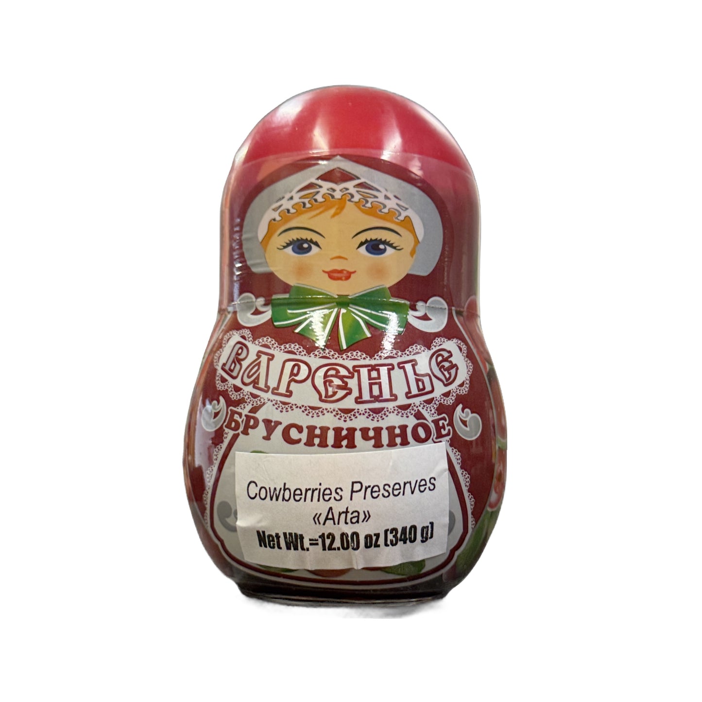 Matreshka Jam Brusnika 340g