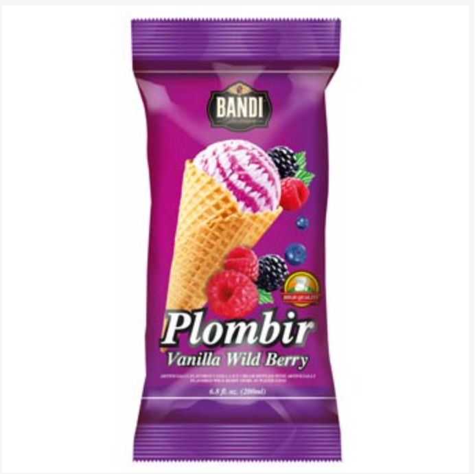 Bandi Plombir Wild Berry 200ml