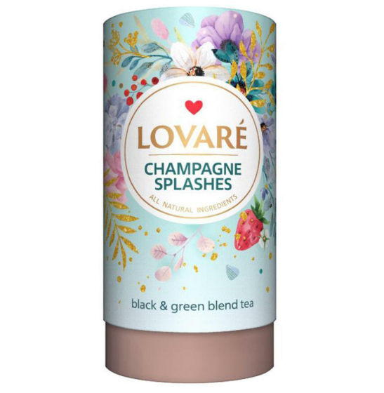 Lovare Tea Champagne Splashes 80g