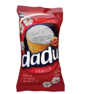 Dadu Ice Cream Vanilla 125ml