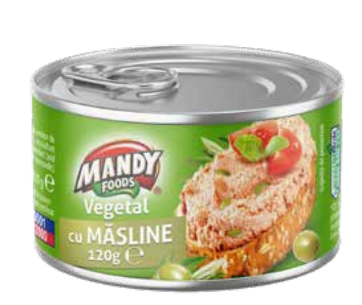 Mandy Pate Vegetable Olives 120 g