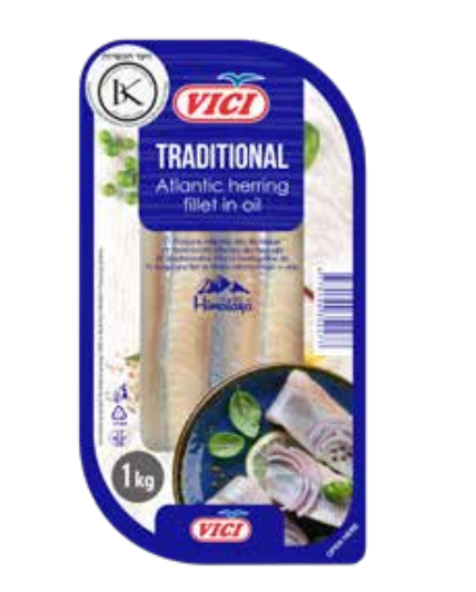 Vici Herring Fillet Traditional 1kg