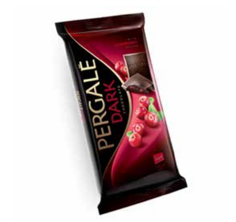 Pergale Dark Chocolate With Cranberries 93g