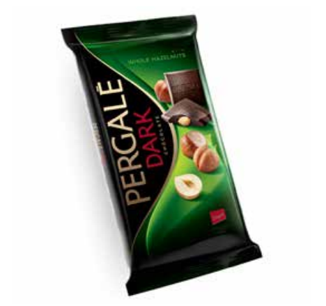 Pergale Dark Chocolate With Whole Hazelnuts 100g