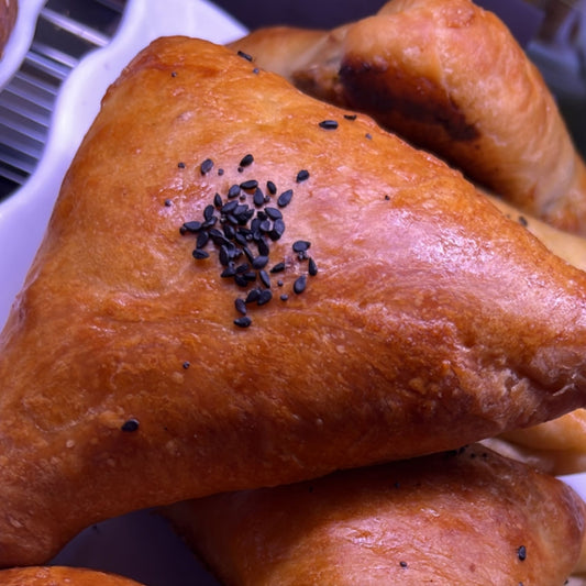 Pirozhok With Spinach Baked