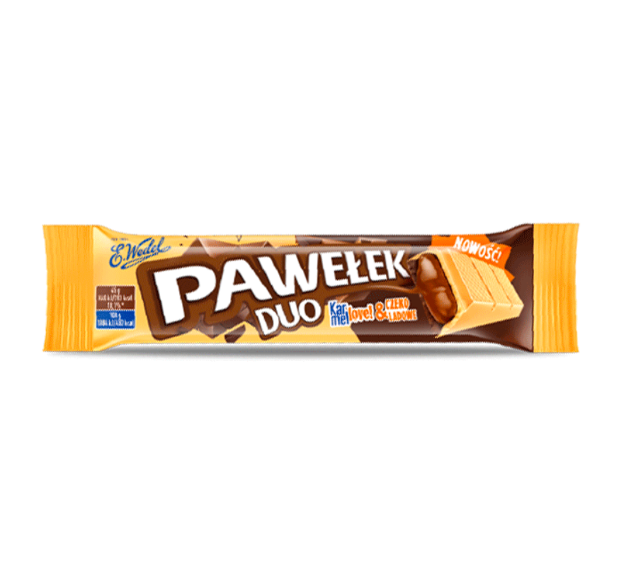 E.Wedel Pawelek Duo Karmellove 45g