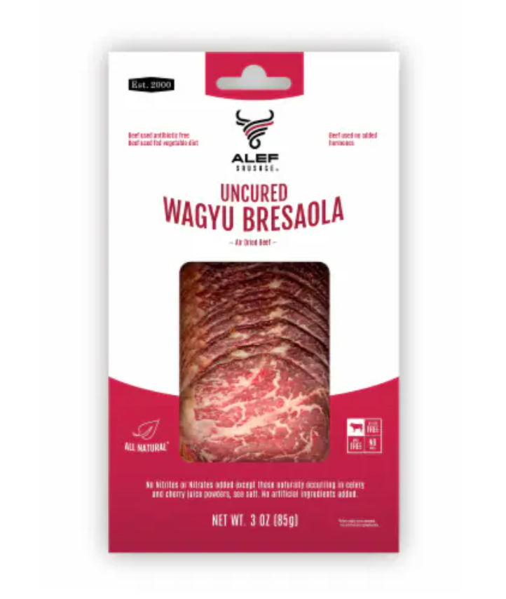 Alef Uncured Wagyu Bresaola 85g