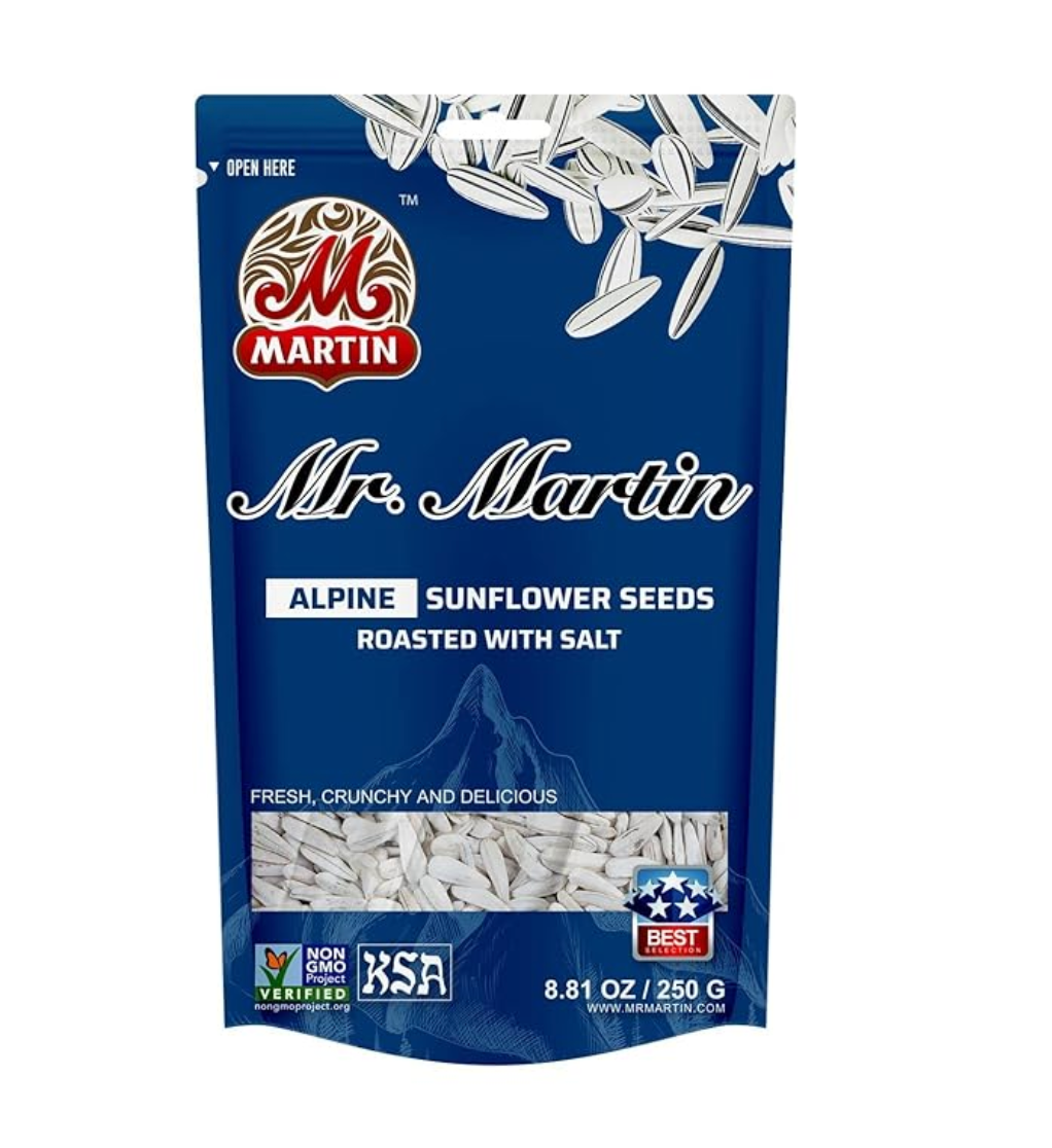 Martin Alpine Sunflower Seeds W/ Salt 250g