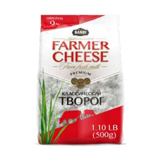 Bandi Farmer Cheese Original 9% 500g