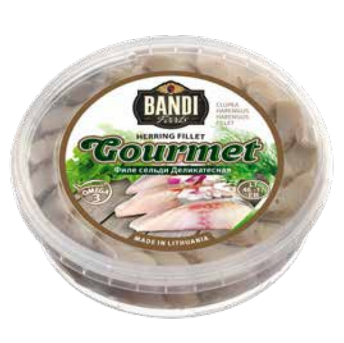 Gourmet Herring Fillet in Oil 500 gr