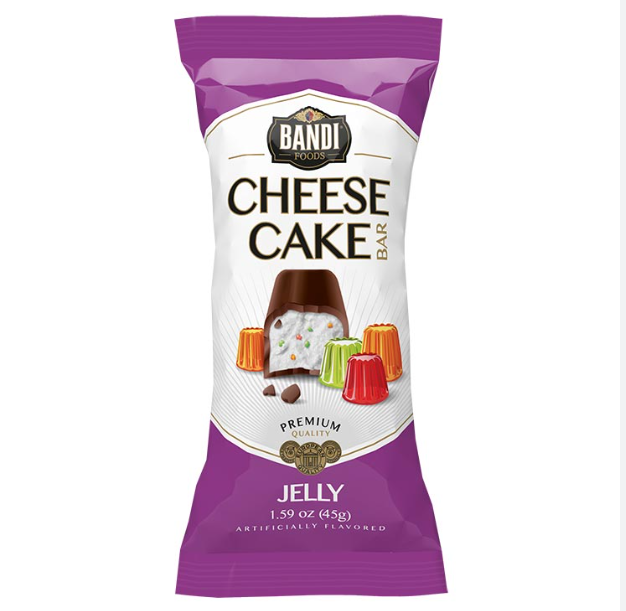 Bandi Cheesecake Bar Jelly 45g