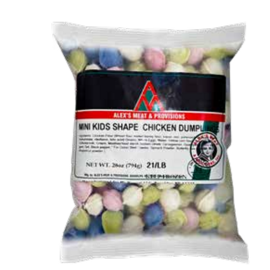 Alex's Meat Mini Kids Chicken Dumplings 907g