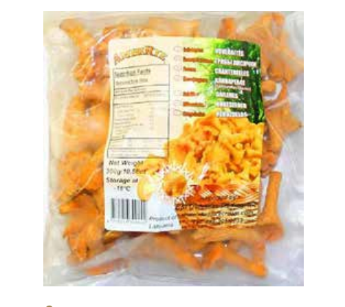 AmbeRye Frozen Chanterelles 300g