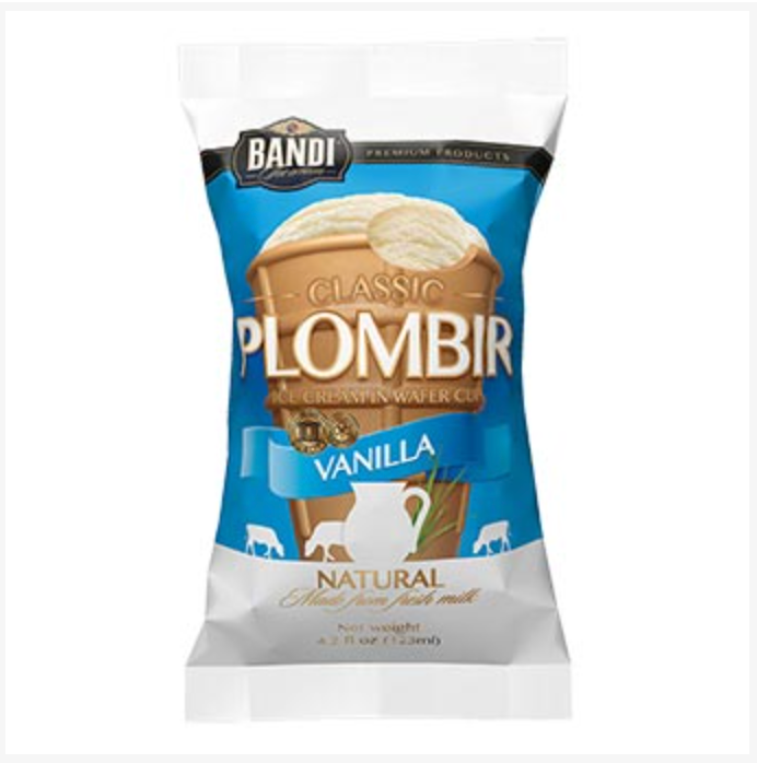 Bandi Plombir Vanilla 125ml