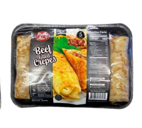 Mama Ada’s Beef Filled Crepes 375g