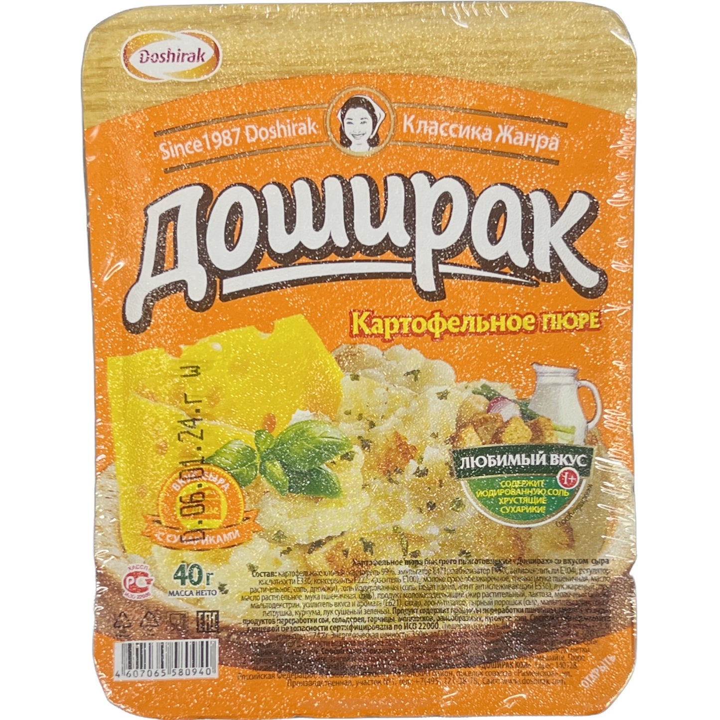 Doshirak Mashed Potato Cheese 40g