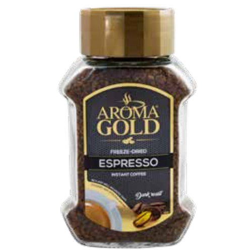 Aroma Gold Espresso Instant Coffee 100g