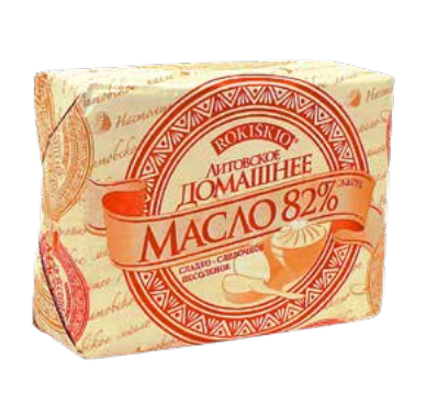 Lithuanian Rokishko Butter 82% 200g