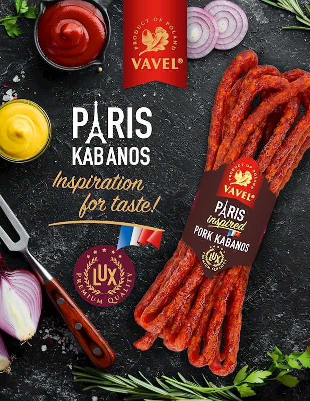 Vavel Paris Pork Kabanos 120g